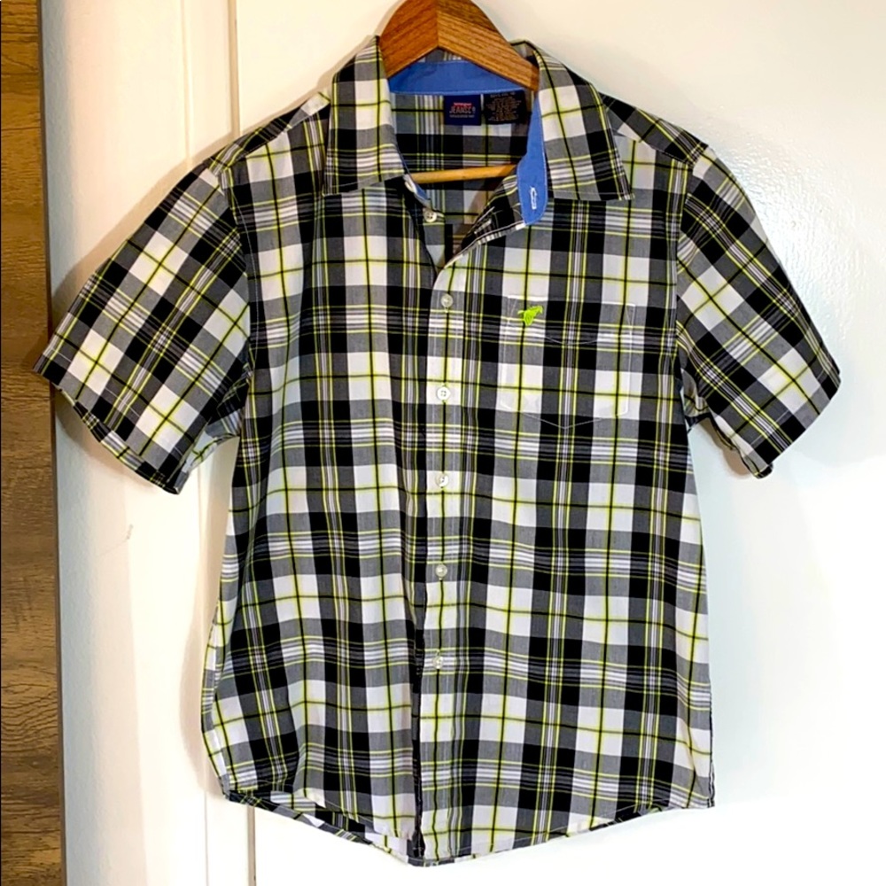 Wrangler boys button up shirt size XXL (18)